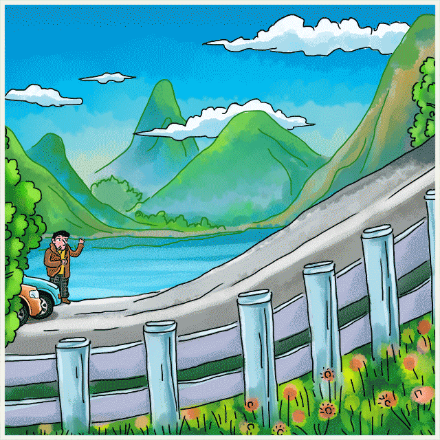 东风风神AX3出行系列GIF图