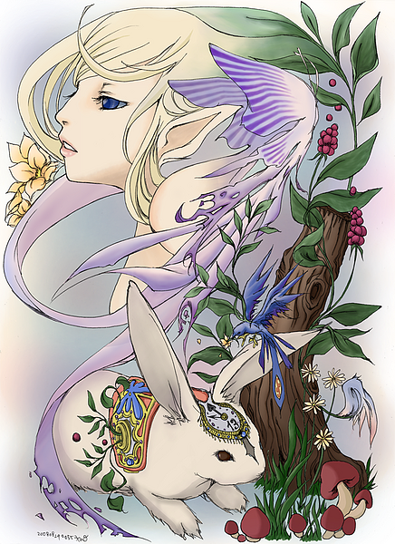 漫画黑白和彩绘