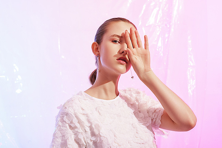 珠宝拍摄 粉色少女心系列