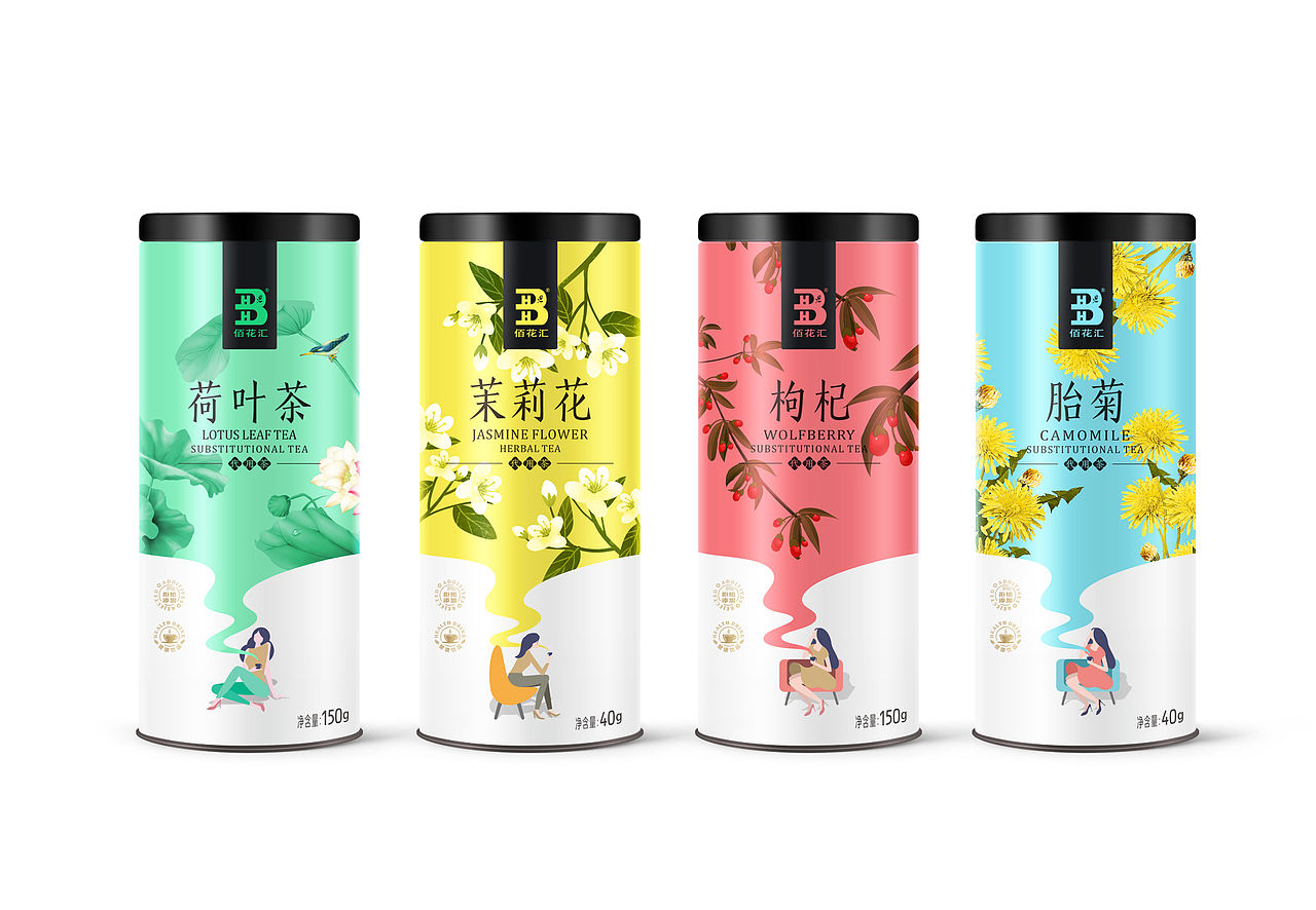 佰花汇 茶香四溢·炫彩上市(图ZMjE5MTU4MDE2) - 包装 - 站酷设计师觉士品牌包装设计原创素材 - 站酷ZCOOL