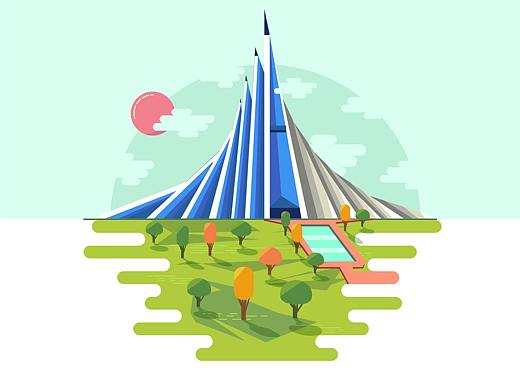 建筑插画