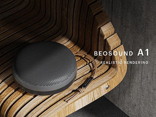 B&O A1产品表现-写实渲染