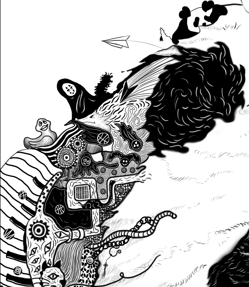 不知道在想些什么（图ZMTM4NDY4ODcy） - 创作习作 - 站酷设计师汤一白原创素材 - 站酷ZCOOL