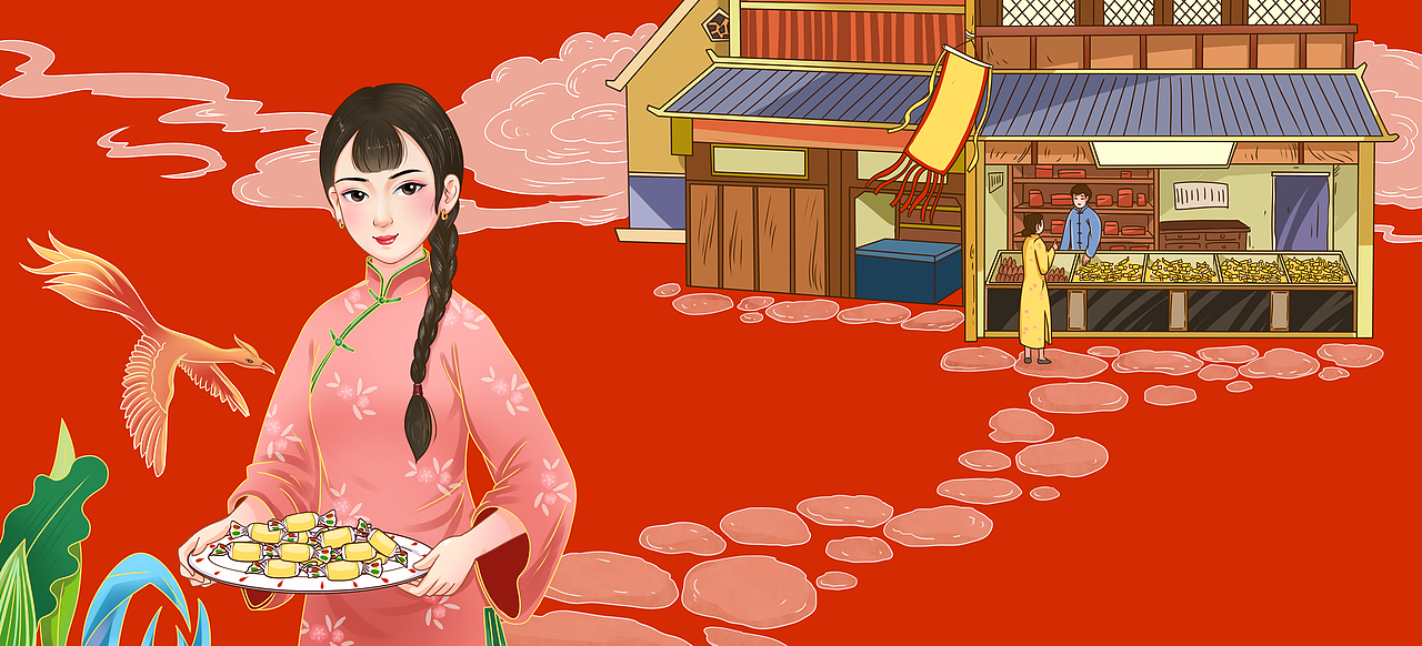 野风酥饴糖包装