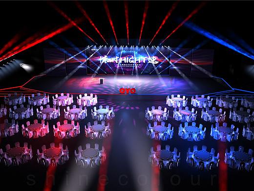 会场舞台布置|舞台灯光设计制作|舞台搭建效果图