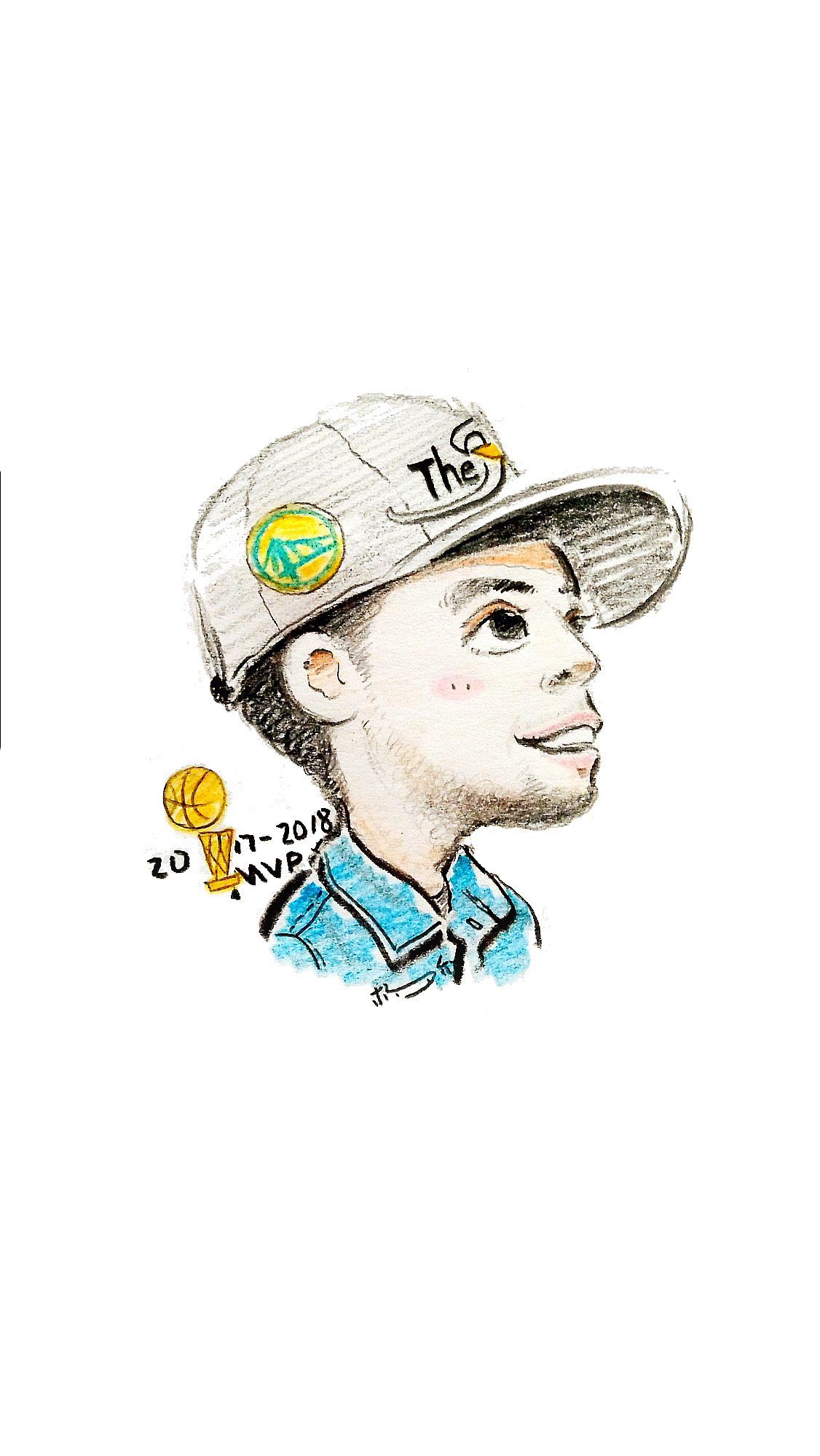 NBA漫画肖像系列·勇士 库里（图ZMTI2MjU2NDMy） - 单幅漫画 - 站酷设计师NBA乐爷原创素材 - 站酷ZCOOL