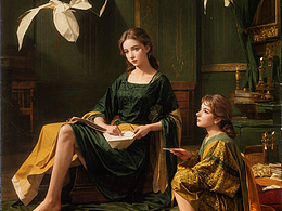 AI繪畫生成作品