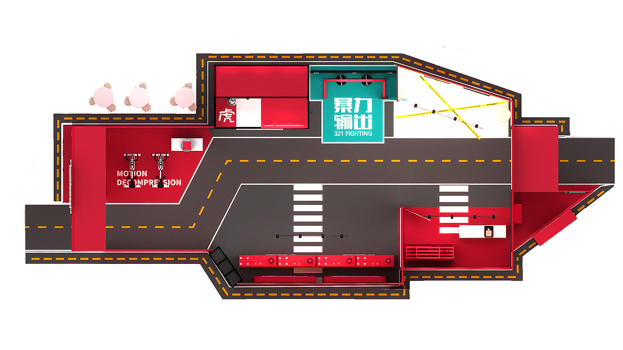 银行快闪店（图ZMjQwNDQ0MDAw） - 建筑/空间 - 站酷设计师小积原创素材 - 站酷ZCOOL