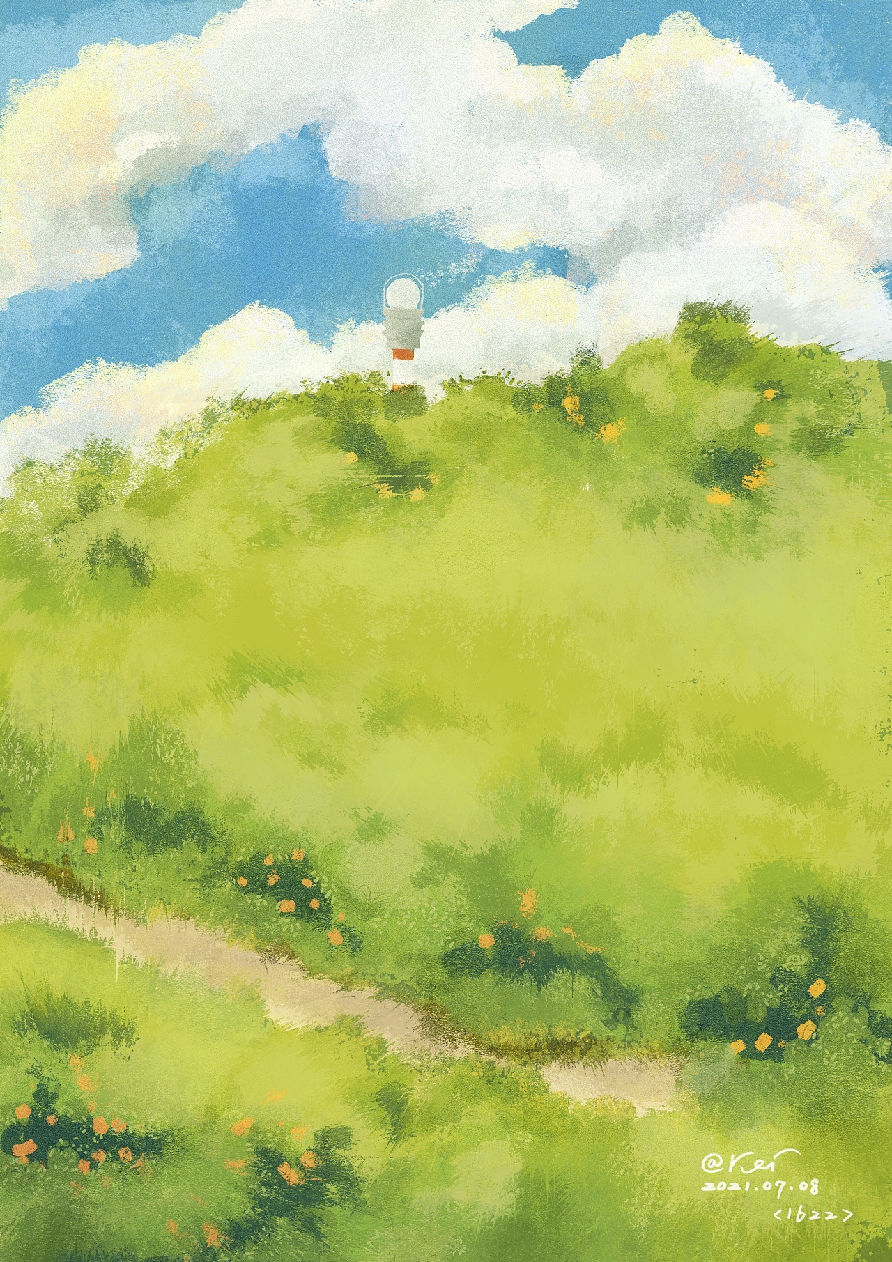 「插画」这个夏天好像还没过