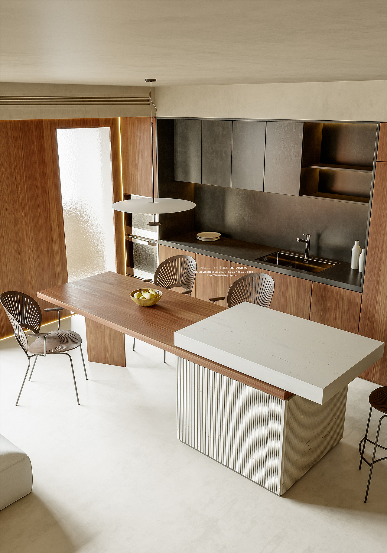 侘寂风效果图表现