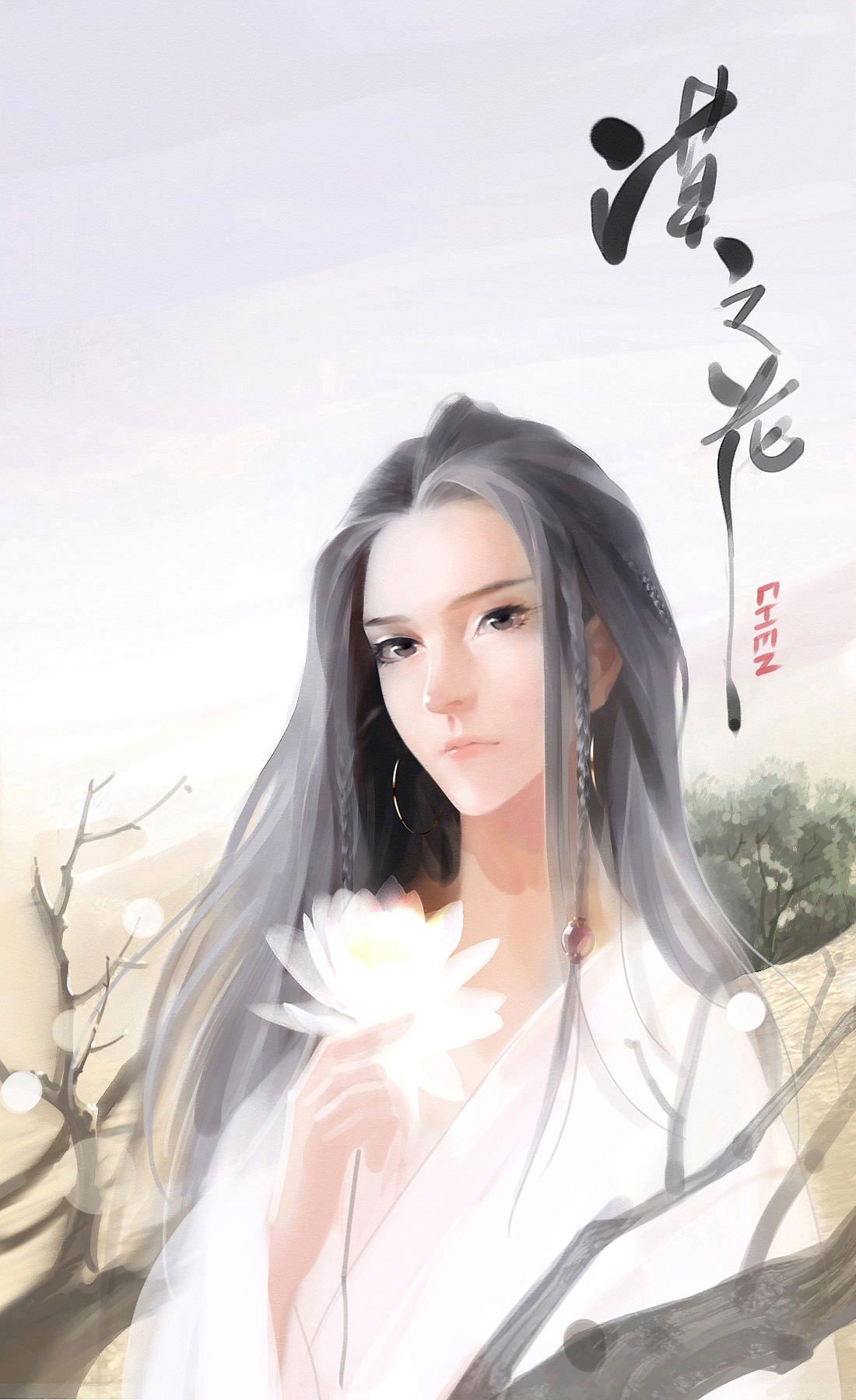 漠之花（图ZOTc5NjM1NjQ=） - 创作习作 - 站酷设计师黑白灰CHEN原创素材 - 站酷ZCOOL