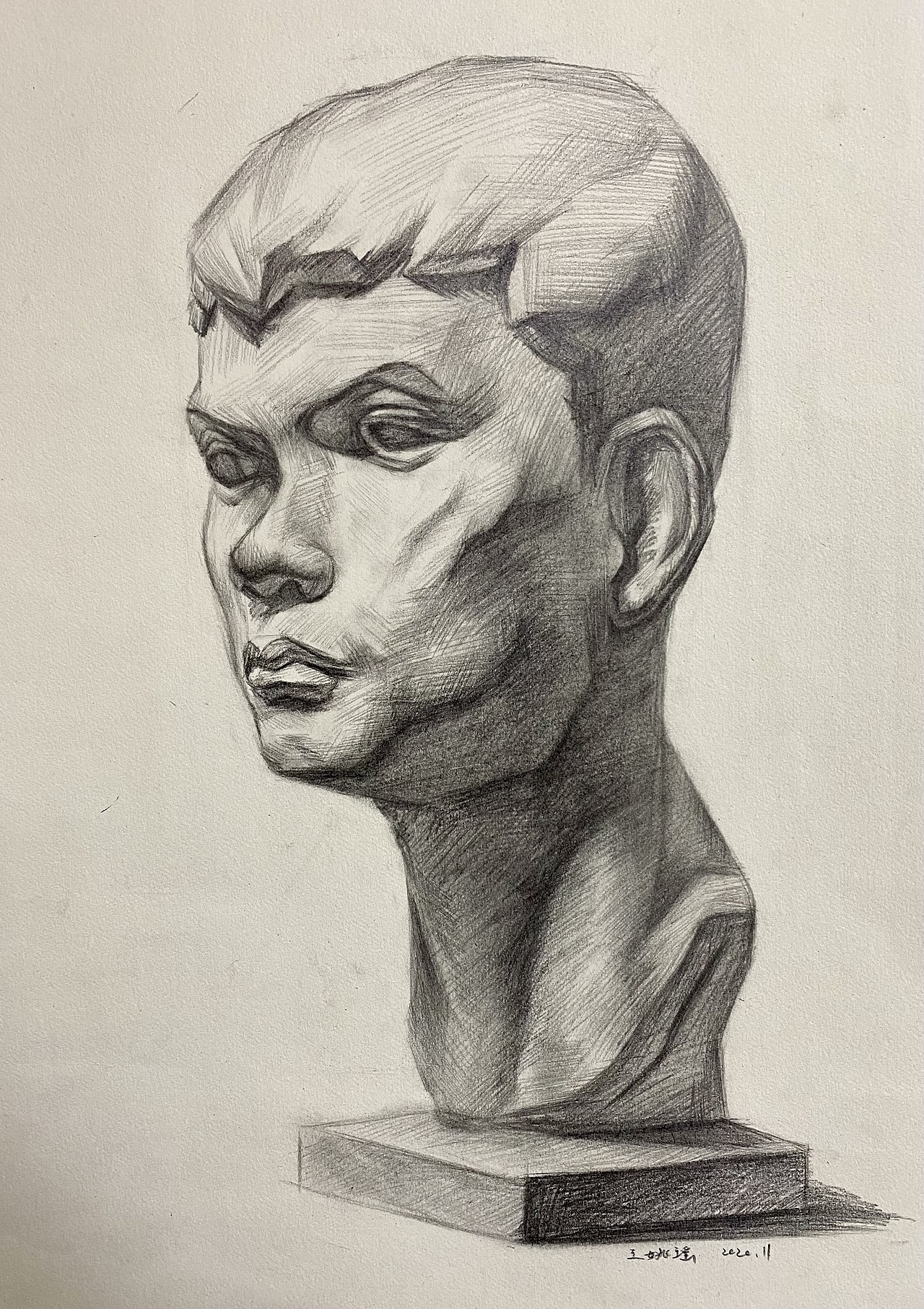 布谷书画素描学生作品辑（图ZMjQzODExMzQw） - 绘画 - 站酷设计师布谷书画馆原创素材 - 站酷ZCOOL