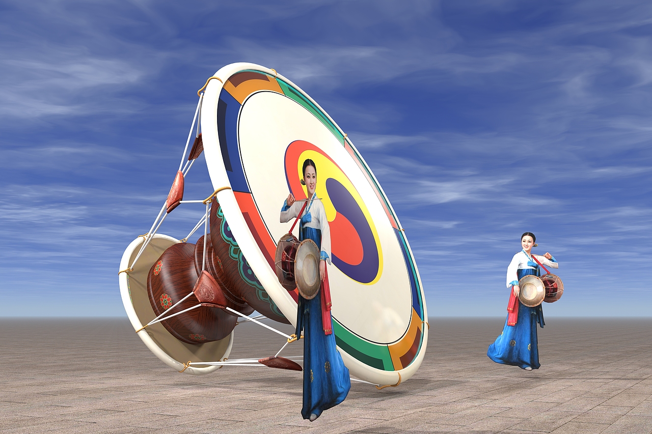 国庆70周年道具装置设计