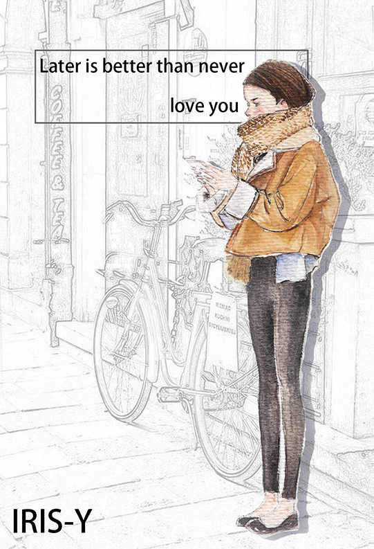 街拍手绘（图ZMTAxOTk4MzQ4） - 创作习作 - 站酷设计师IRIS1204原创素材 - 站酷ZCOOL