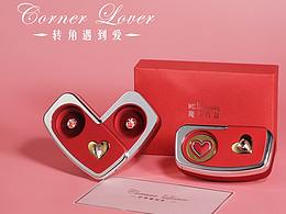 转角遇到爱（创意礼品--网红耳钉套装）