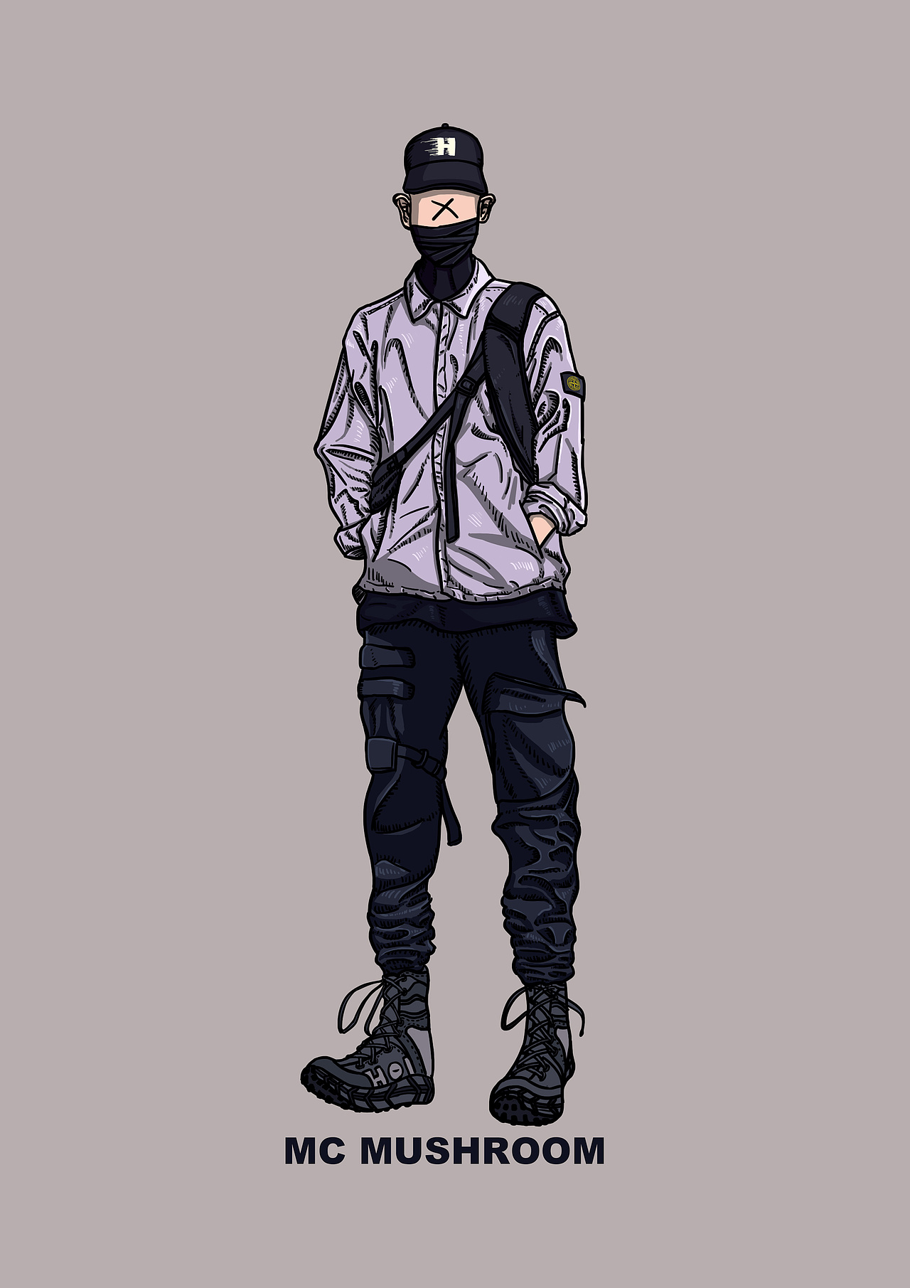 XGANG人物插画（图ZMTYzNDk3NTEy） - 商业插画 - 站酷设计师thelittlelee原创素材 - 站酷ZCOOL