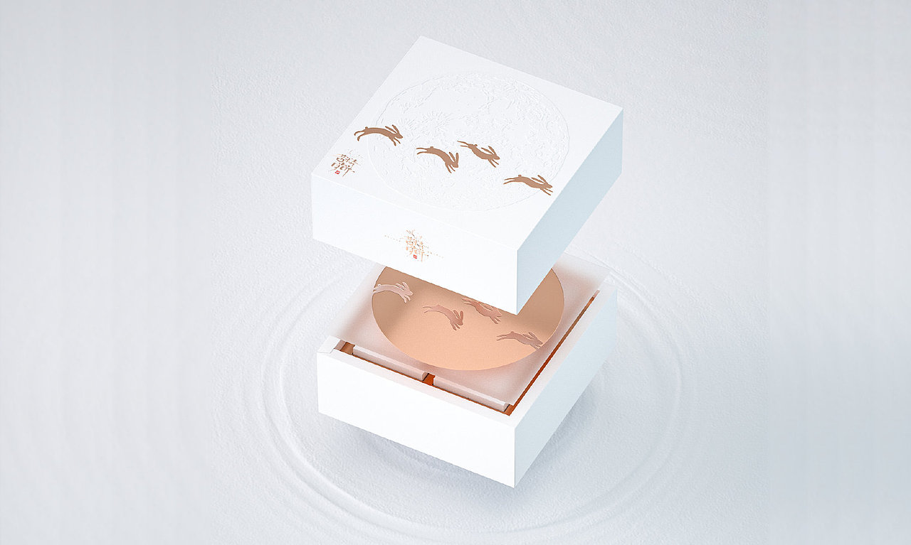 中秋月饼包装设计（图ZMjI4NDM4MTMy） - 包装 - 站酷设计师meng舞蝶声原创素材 - 站酷ZCOOL