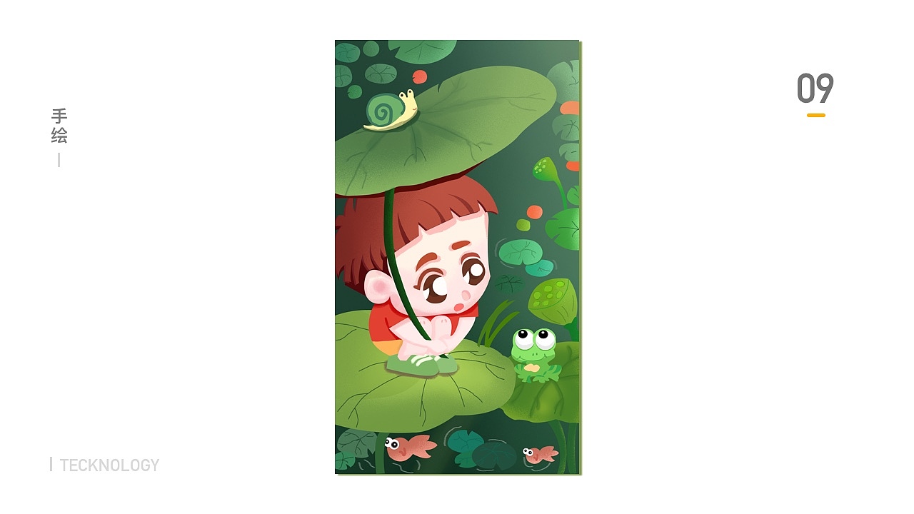 平时喜欢的风格就画下来