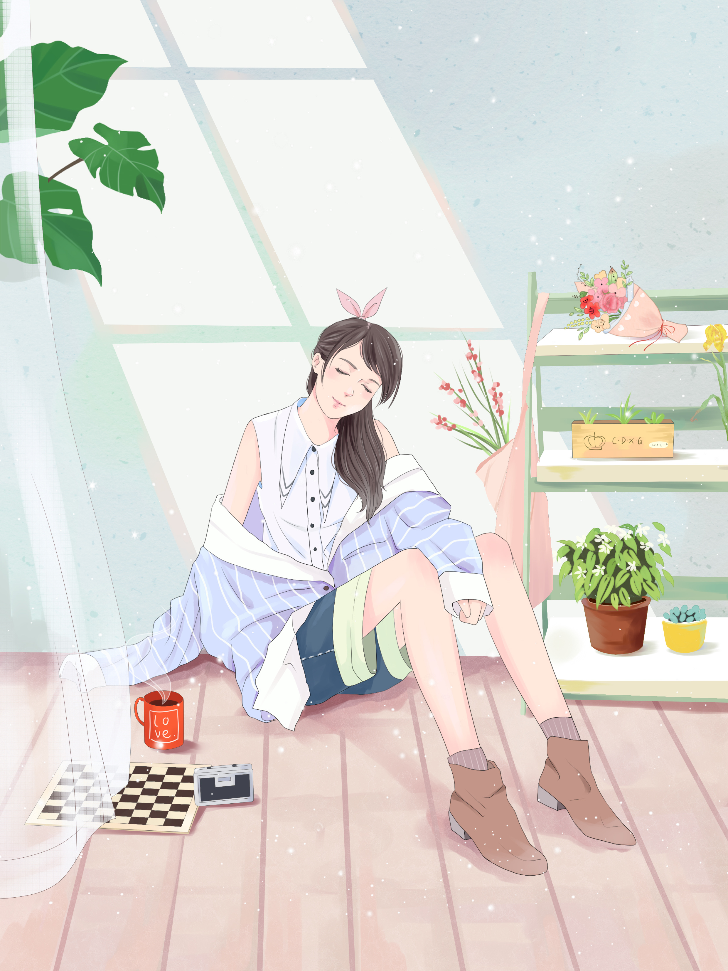 心情随笔|插画|创作习作|池袋西瓜_原创作品-站酷zcool