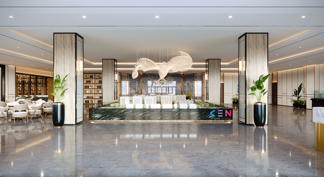 某售楼处表现,刚出锅,趁热发