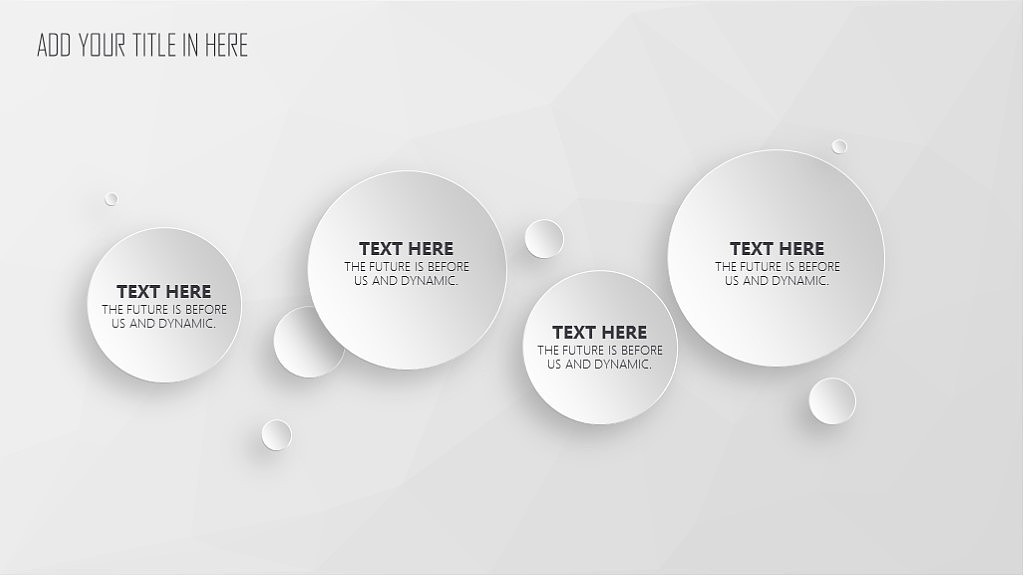宅寂系列:动态微立体LOWPOLY低面多边形PPT模板