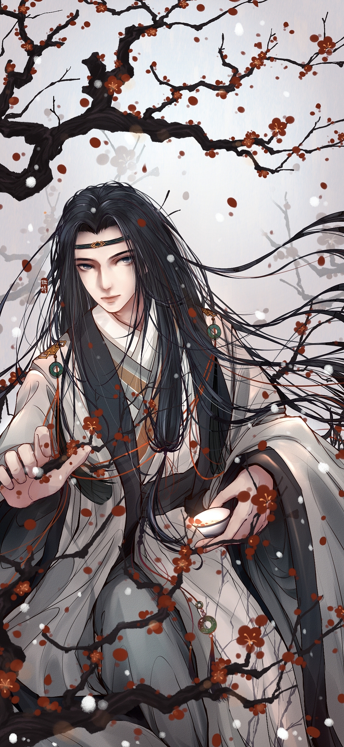 插画壁纸（图ZMjg3MzA4MDY0） - 创作习作 - 站酷设计师痴嗤魑原创素材 - 站酷ZCOOL