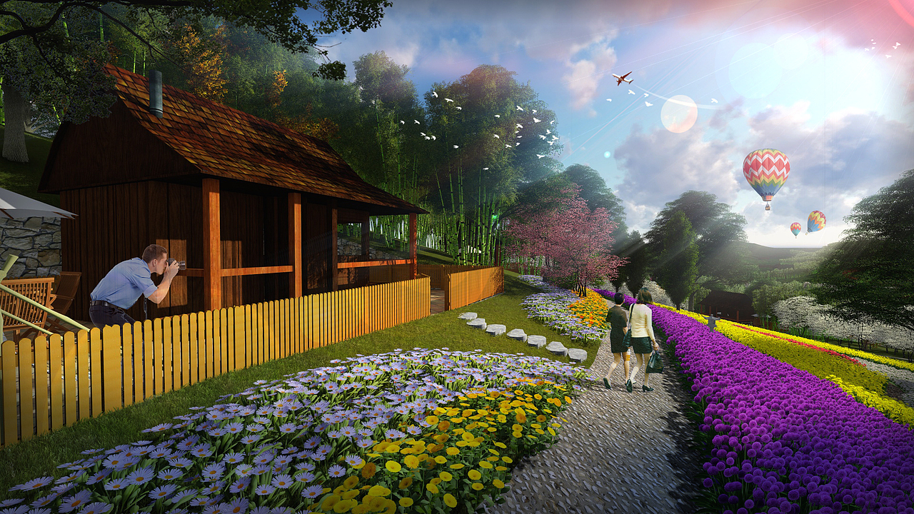 龙泉市“花涌龙泉”景观方案设计