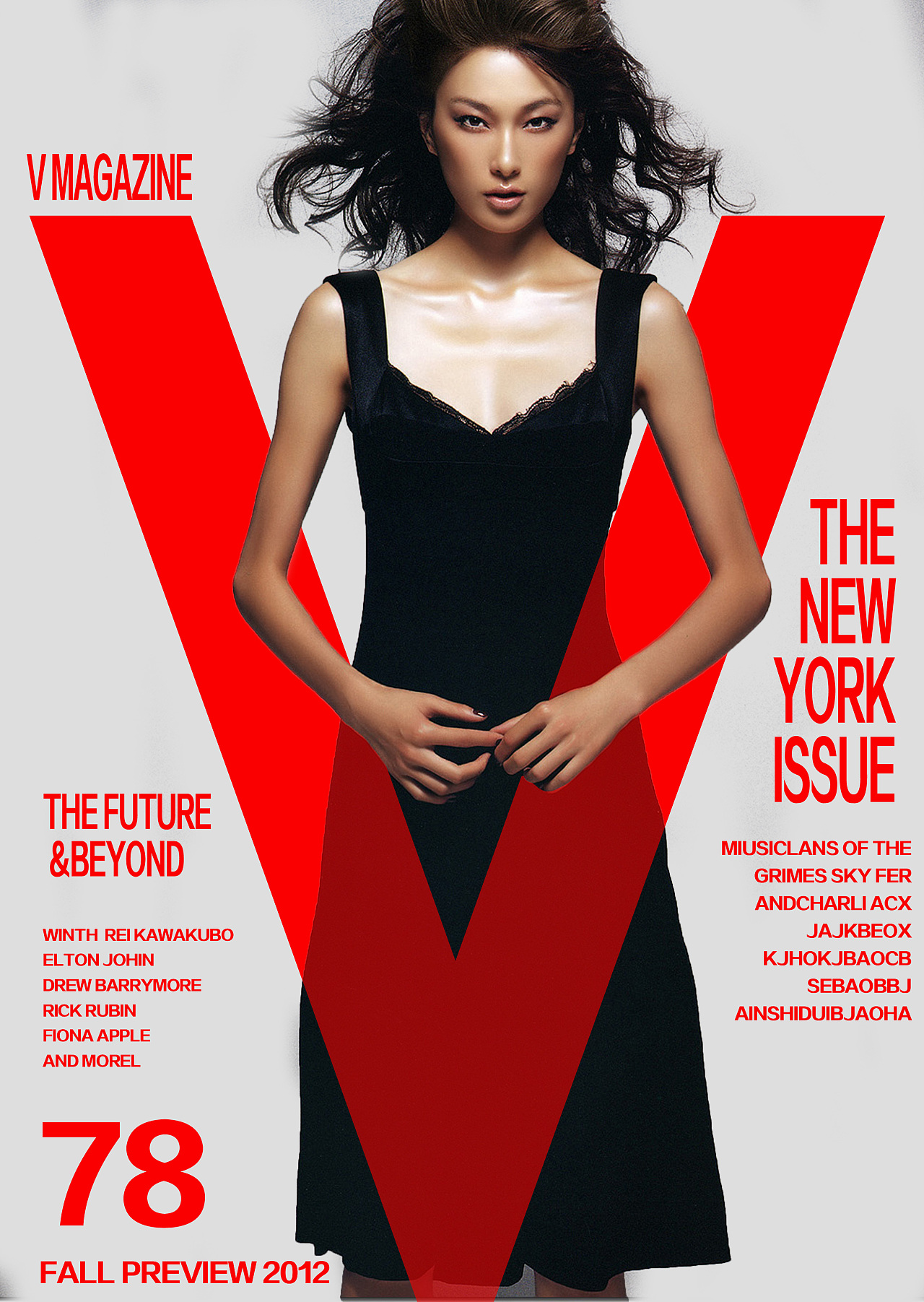 杂志封面也是非常锻炼人的设计及审美能力