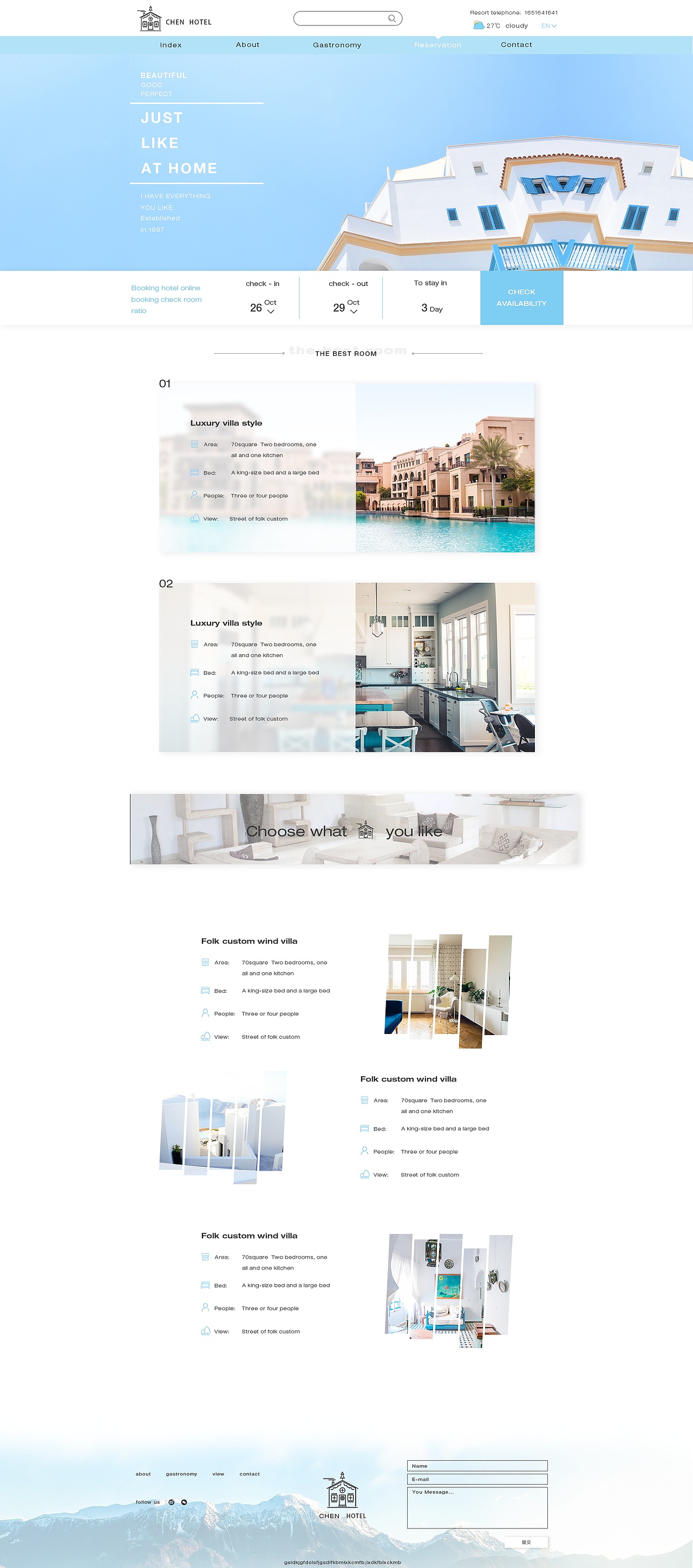 简约 hotel（图ZOTMzOTA2MTY=） - 企业官网 - 站酷设计师yyf若愚原创素材 - 站酷ZCOOL