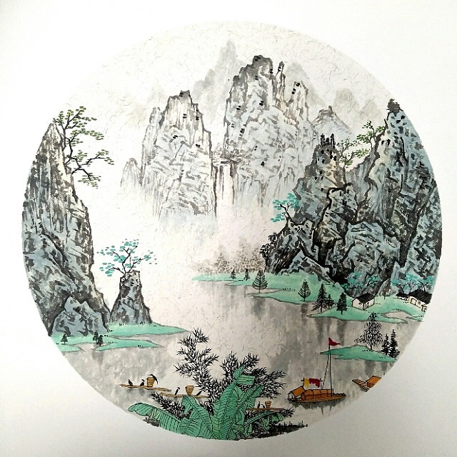 山水小品|纯艺术|绘画|燕青林 - 原创作品 - 站酷 (zcool)