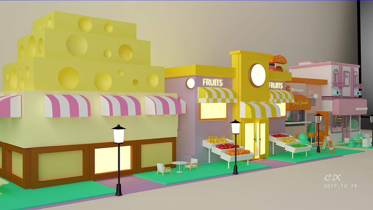 C4D模仿（图ZOTQ0MzQ1NTY=） - 动画/影视 - 站酷设计师休息休息吧原创素材 - 站酷ZCOOL