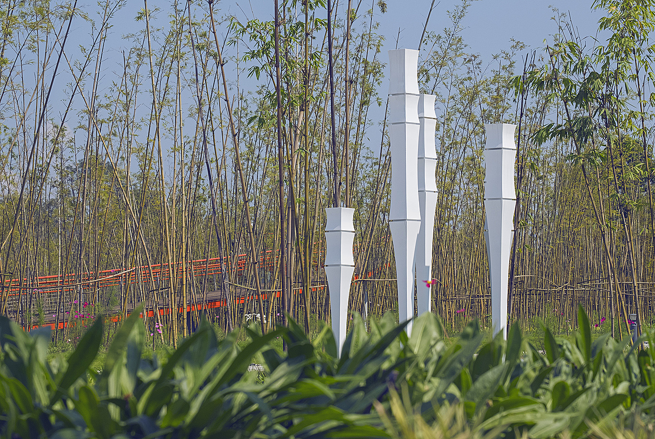 良相出品|长江竹岛公共导视系及艺术装置设计