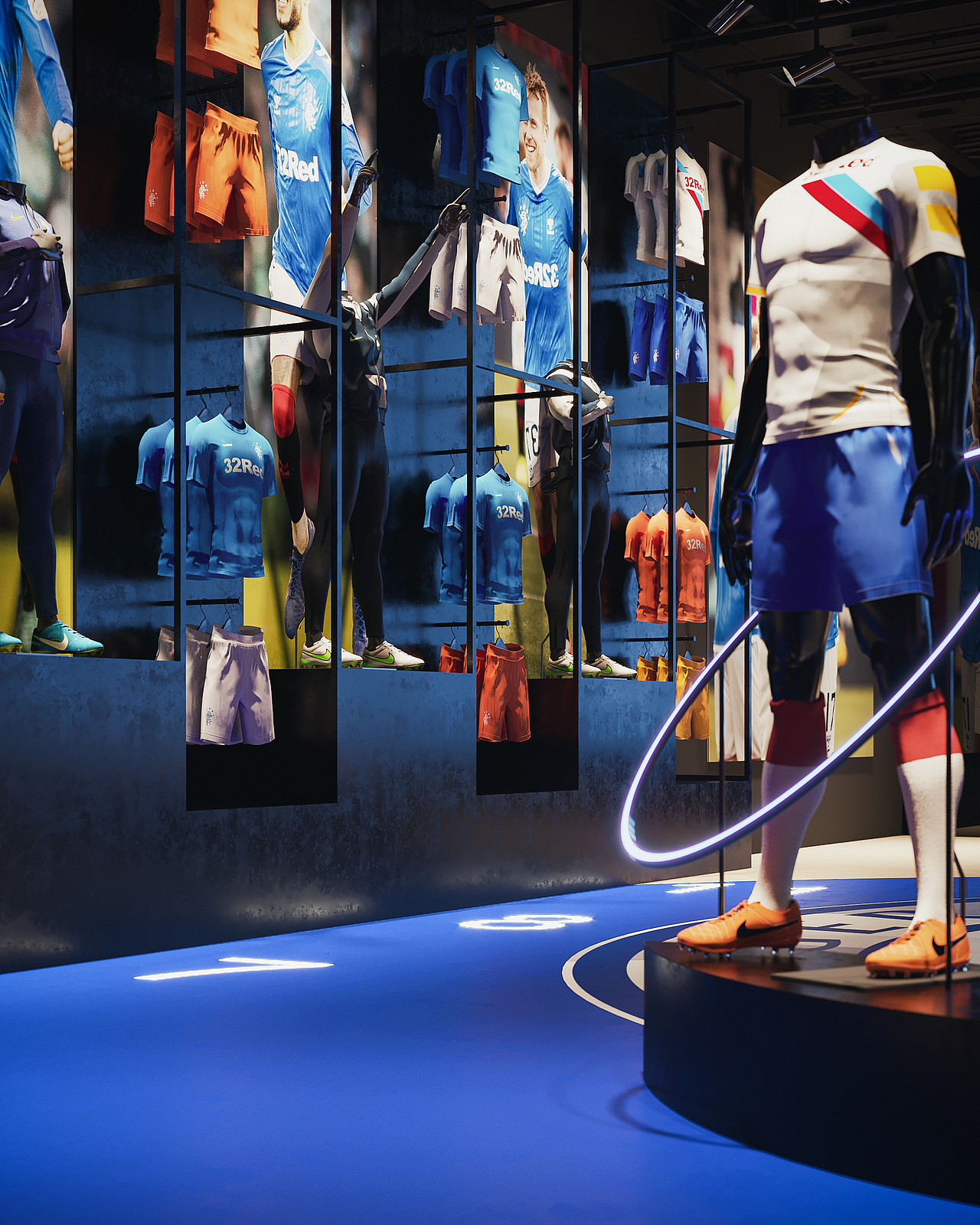 RANGERS足球俱乐部-第贰空间（图ZMjM3ODM3MzU2） - 家装设计 - 站酷设计师JM_vision匠模原创素材 - 站酷ZCOOL