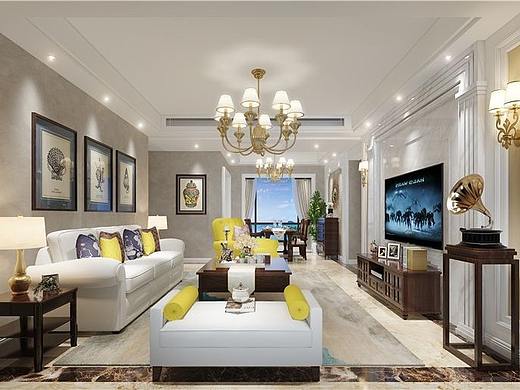 沈阳复式别墅装修效果图_沈阳意设计