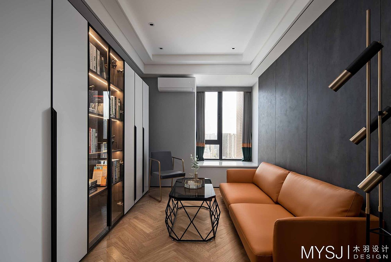 150m²轻奢风,尽显雅致格调!(图ZMTgwODY1NTA0) - 家装设计 - 站酷设计师武汉木羽设计原创素材 - 站酷ZCOOL