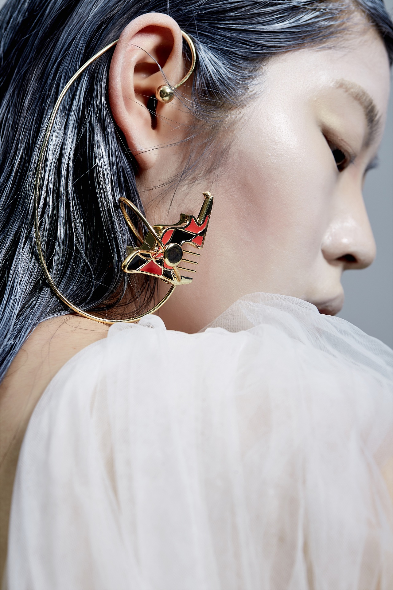 耳饰
尺寸：40mm x 76mm