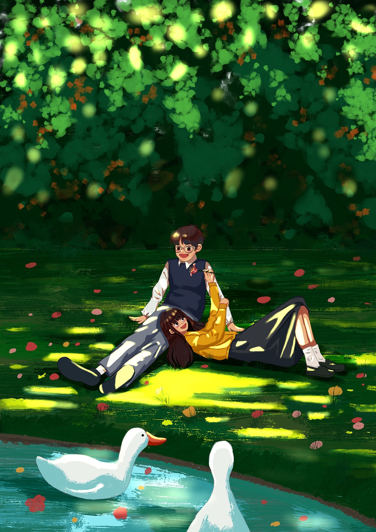 2021年部分繪畫作品總結（圖ZMzAzODAyNDg0） - 創(chuàng)作習作 - 站酷設計師一個青稞團子原創(chuàng)素材 - 站酷ZCOOL