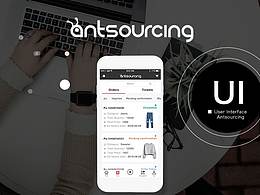 Antsourcing APP--B2B外貿(mào)服裝UI設(shè)計（buyer）