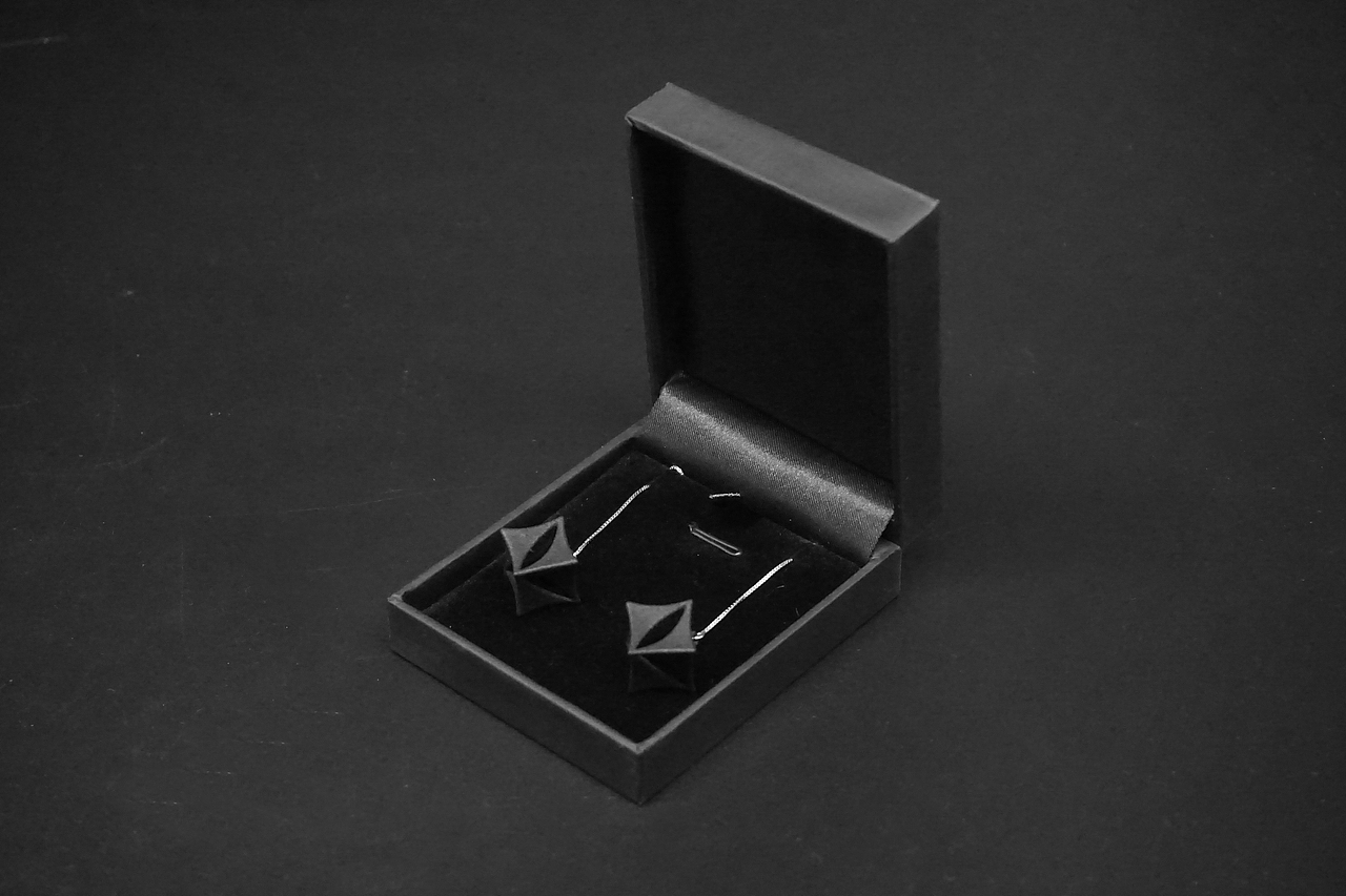 造么作品 | CUBE系列3D打印耳坠