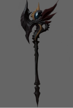 3D游戏模型武器贴图绘制步骤教程