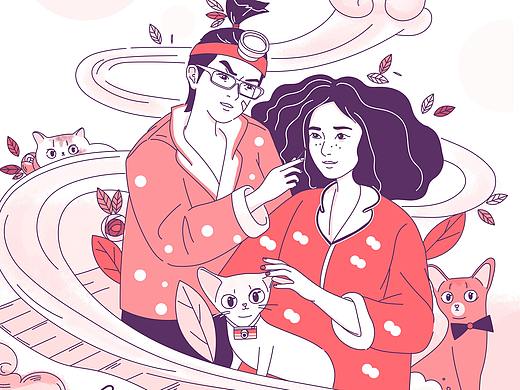 我們家的貓（個人主頁-ZNTQwODY2ODg=） - 創(chuàng)作習(xí)作 - 站酷設(shè)計師大司daisy原創(chuàng)素材 - 站酷ZCOOL