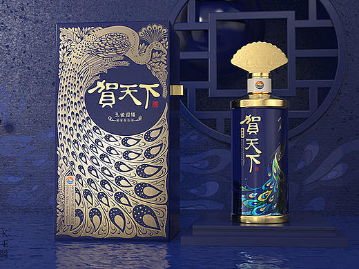 贵州贺天下酱酒包装设计-黑马奔腾设计