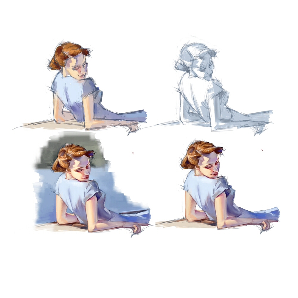 速写（图ZMjc5ODA2NzY=） - 创作习作 - 站酷设计师陈皮果原创素材 - 站酷ZCOOL