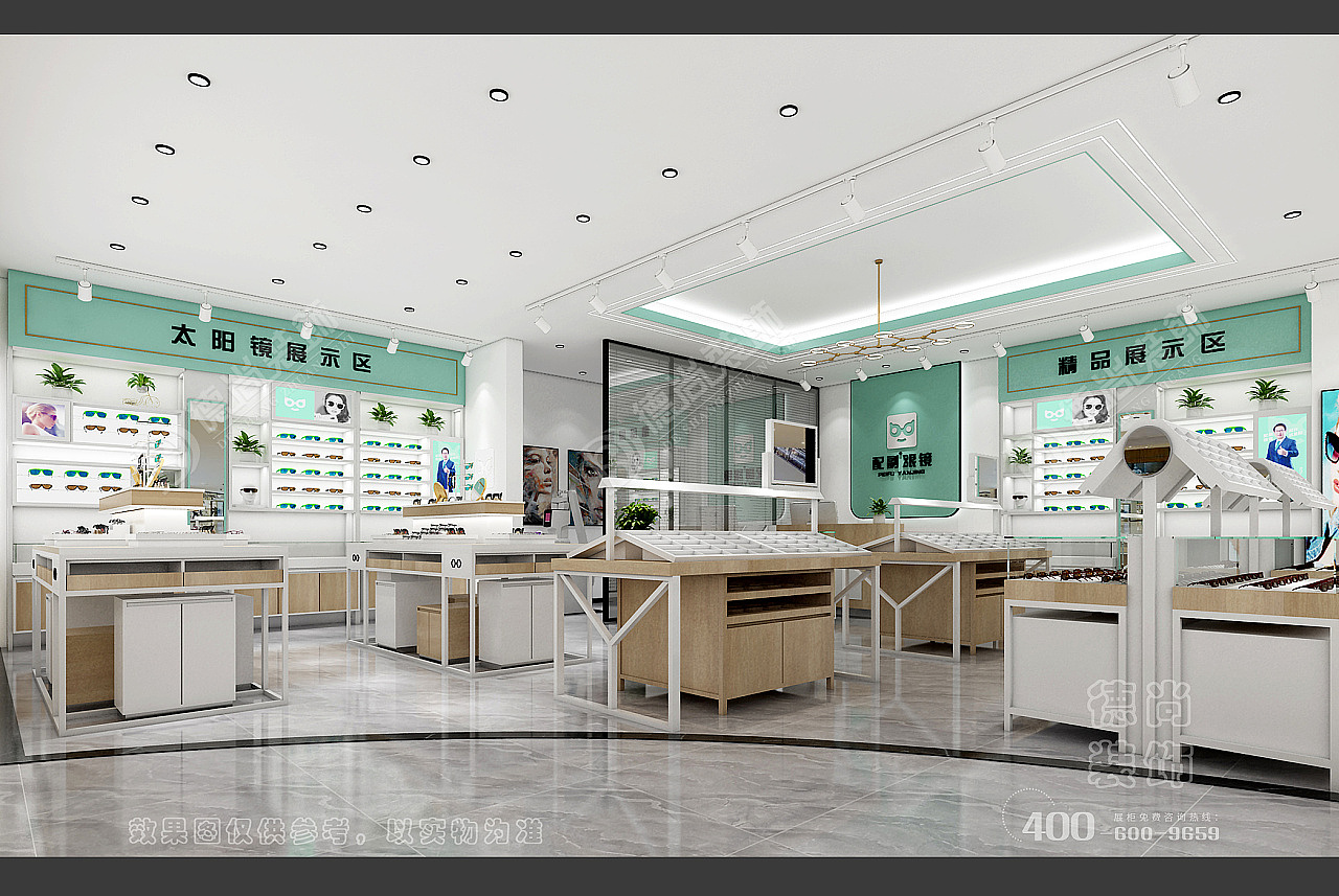 眼镜店装修展柜设计制作（图ZMjY0NTQ4ODcy） - 品牌 - 站酷设计师德尚装饰设计顾问原创素材 - 站酷ZCOOL