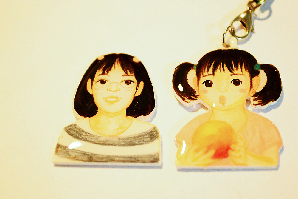 fly fish 慢生活 热缩片人物定制