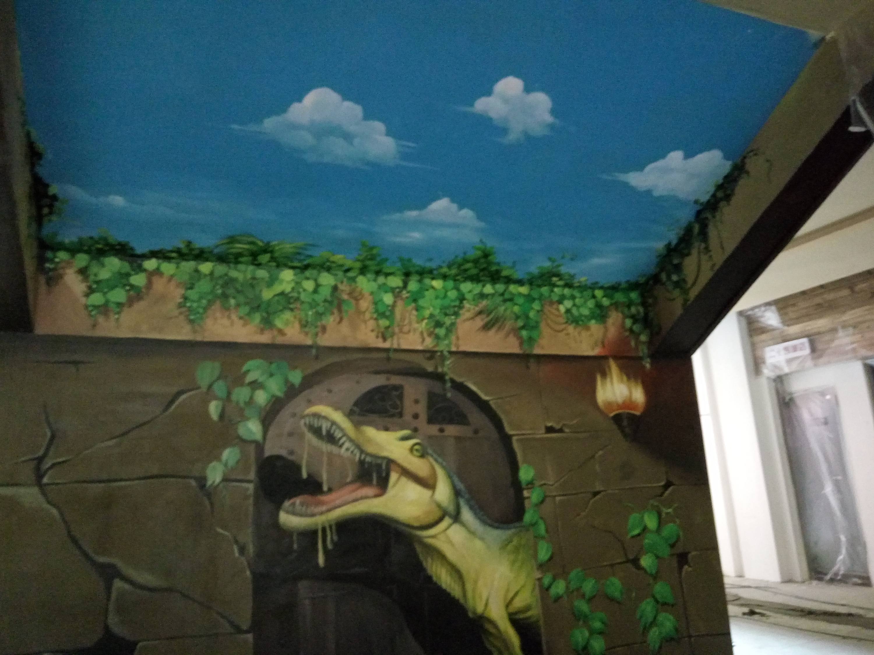 3d墙绘,3d立体画,3d墙画,成都墙绘,成都壁画