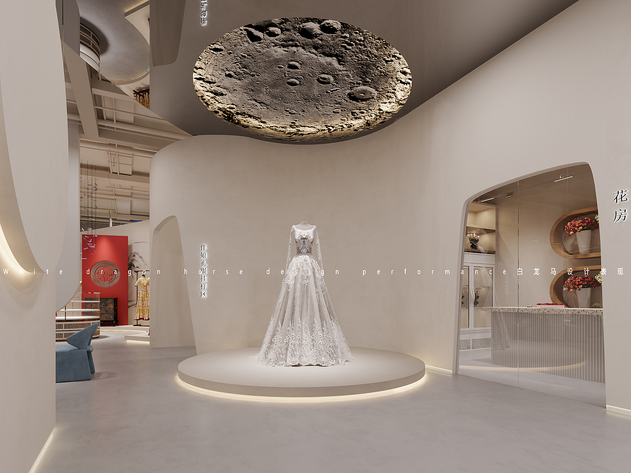 婚纱馆——白龙马效果图（图ZMzQ0NDI5MTI0） - 家装设计 - 站酷设计师白龙马效果图杨芸原创素材 - 站酷ZCOOL