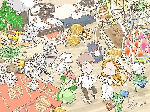 To conny:_II_ 2020.11.17_Q版_手绘