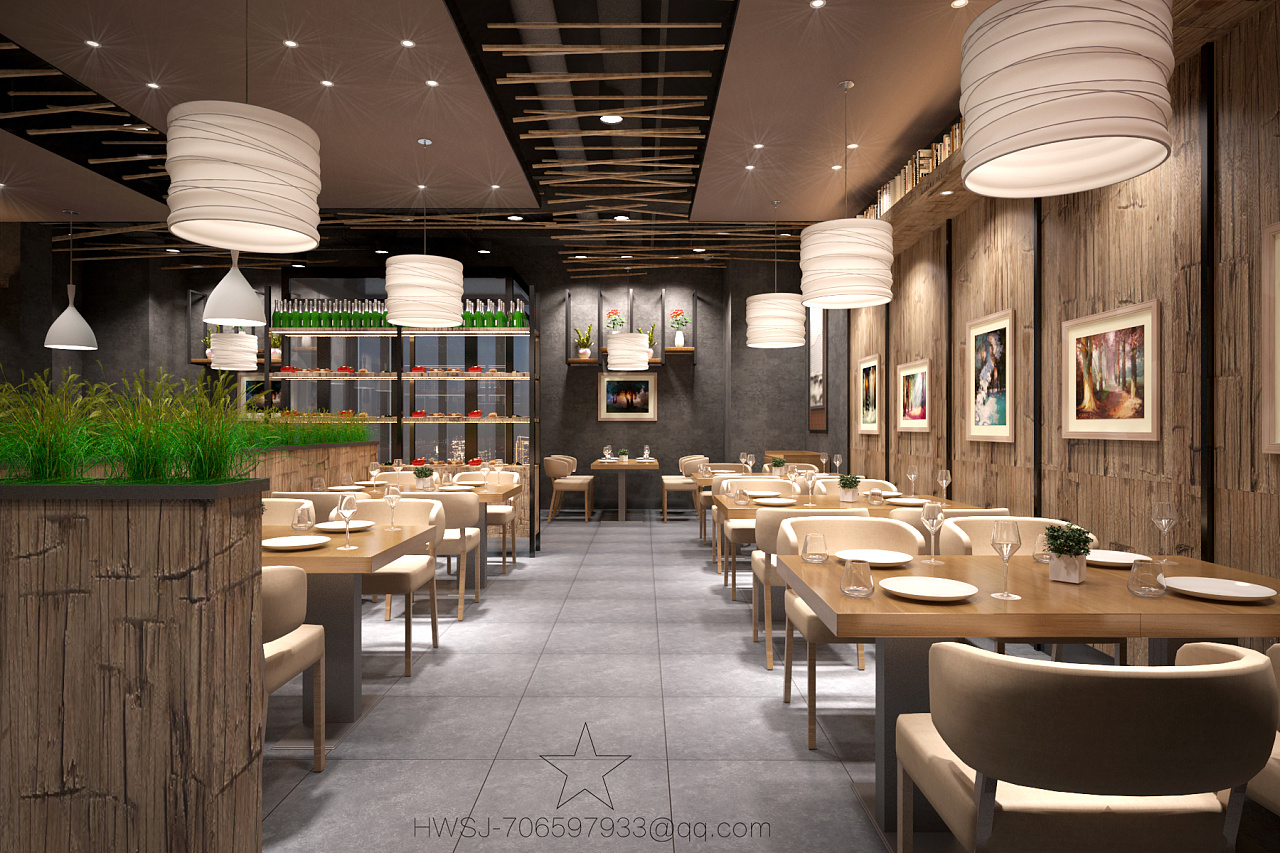 深圳餐厅空间设计，当香港茶餐厅遇上时尚简约风|空间|家装设计|艺鼎装饰设计 - 原创作品 - 站酷 (ZCOOL)