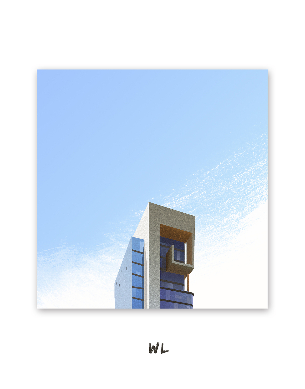 仰视|插画|创作习作|bigking3_原创作品-站酷zcool